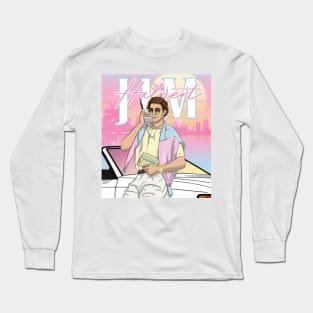 Jim Halpert Vice City Long Sleeve T-Shirt